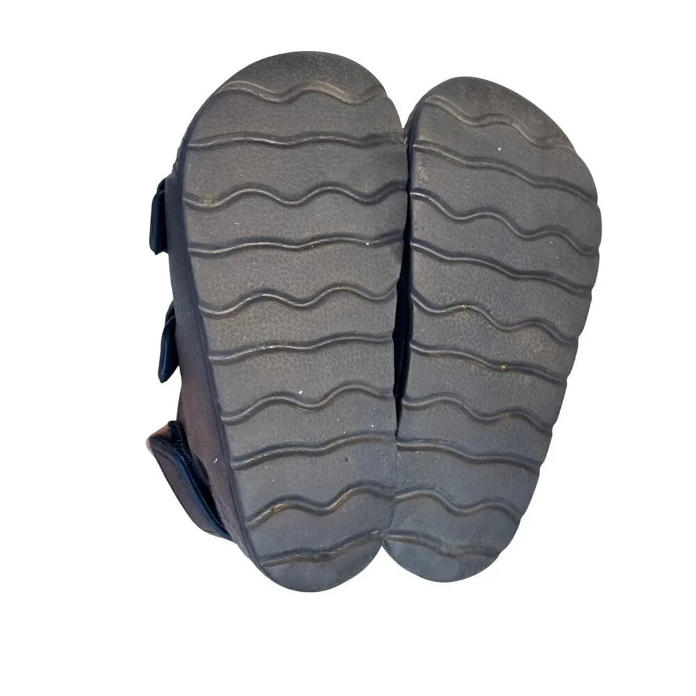 Inminpin Size 6 Toddler Navy Blue‎ Adjustable Strap Kids Sandals Buckle Design